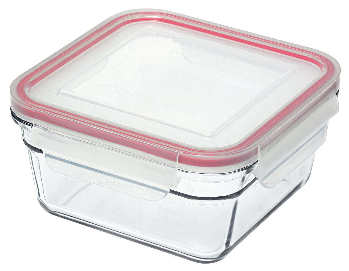 Square Oven Safe Glass Container 1650ml - 28058