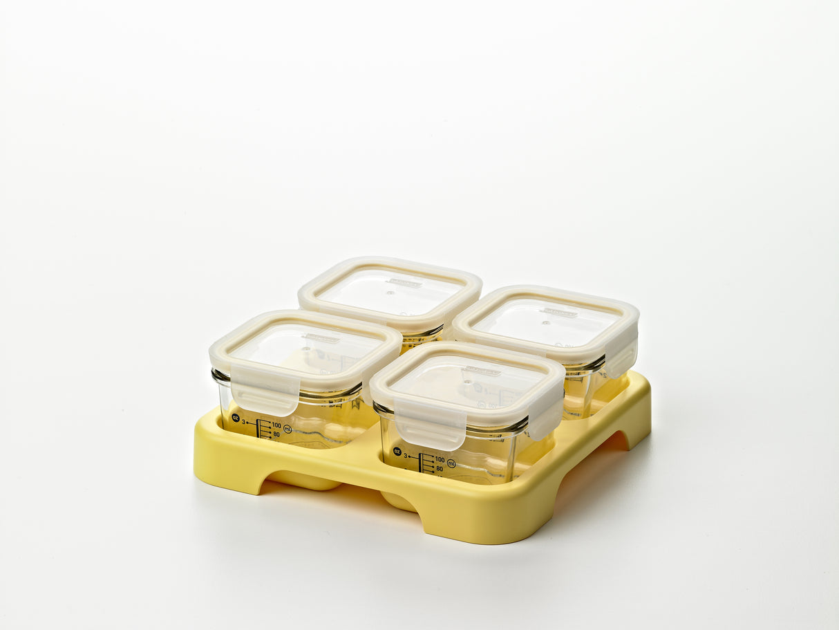 4 Piece Baby Set with Tray - 28065