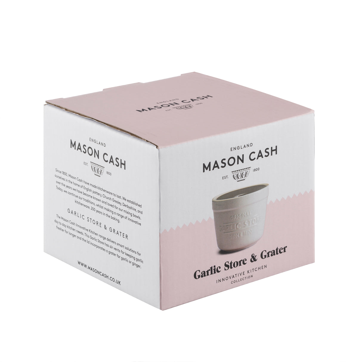 28498 - Innovative Kitchen Garlic Store, 12 x 10cm - Stoneware