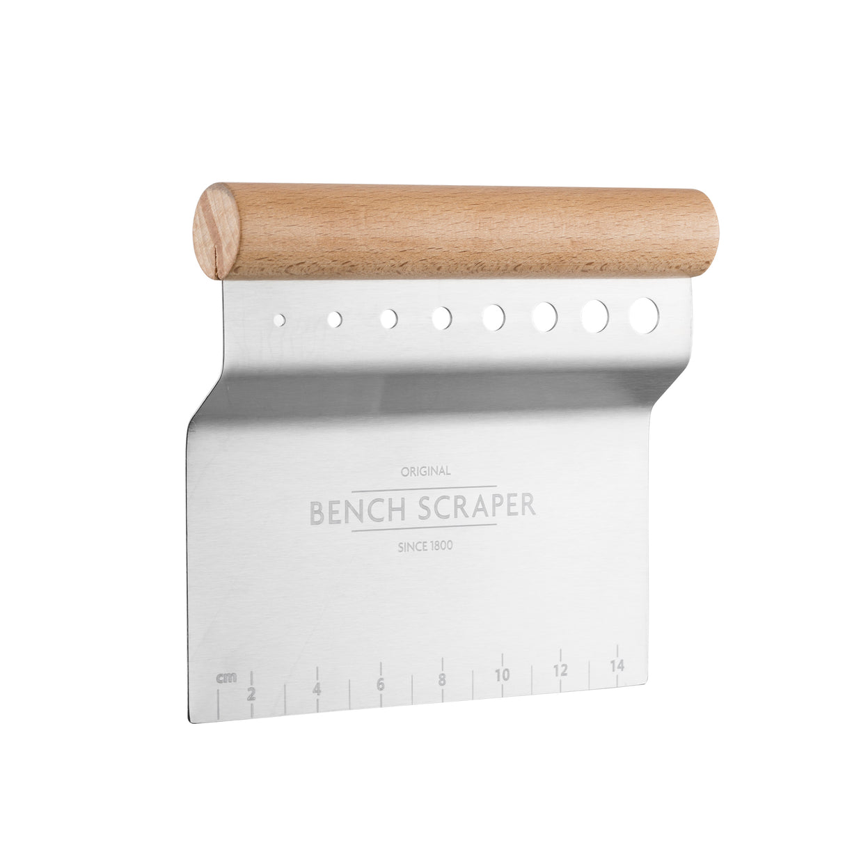 28502 - Innovative Kitchen Bench Scraper, 15 x 14 x 2.5cm - Stainless Steel