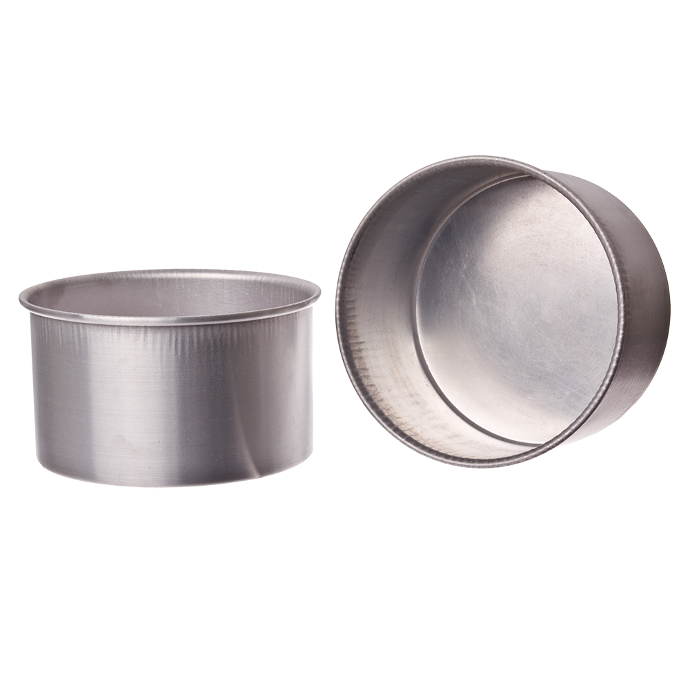 Mini Aluminium Round Cake Pan 10cm dia x 6.3cm high