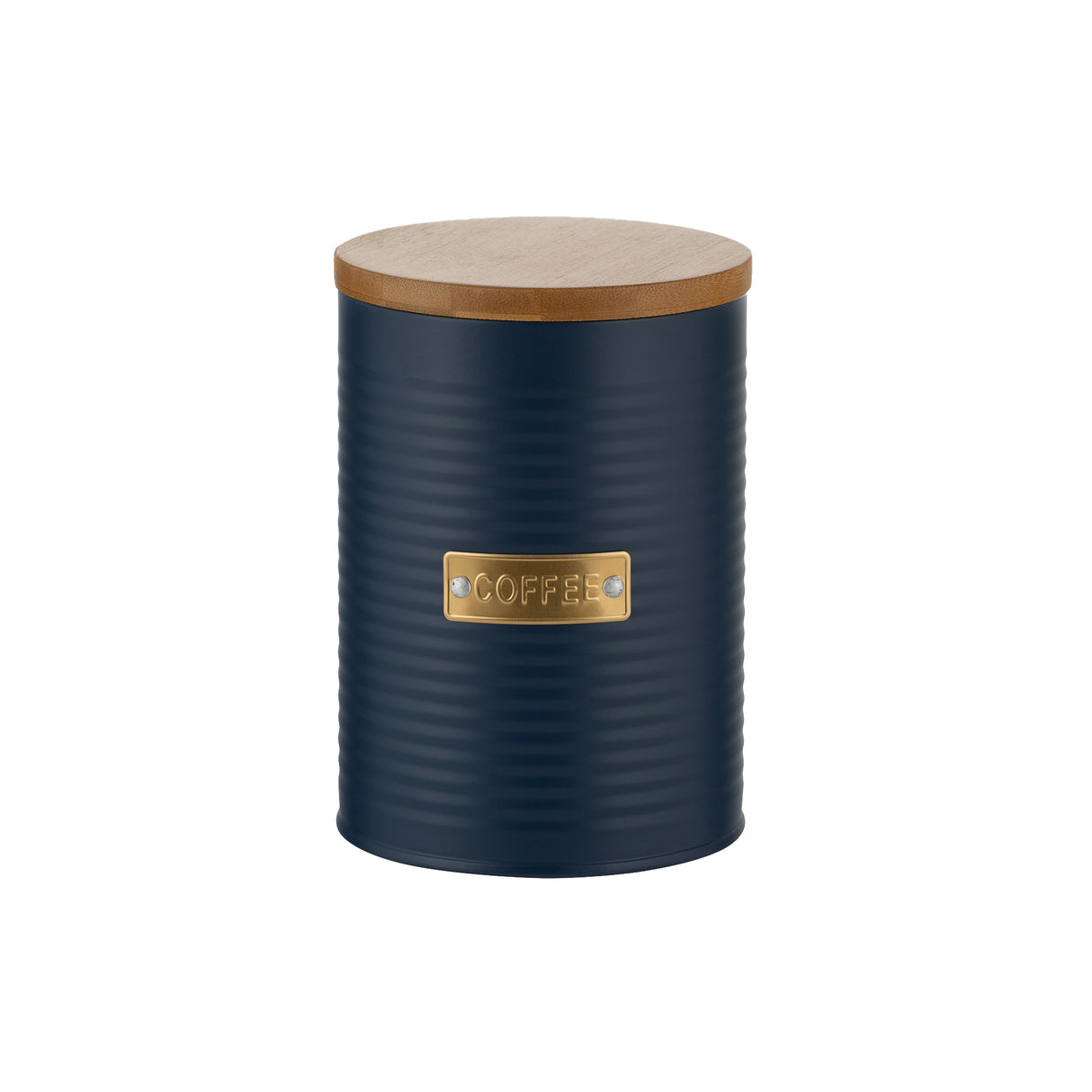 29271 - Living Otto Coffee Storage, 1.4 Litre / 16 x 11cm - Navy