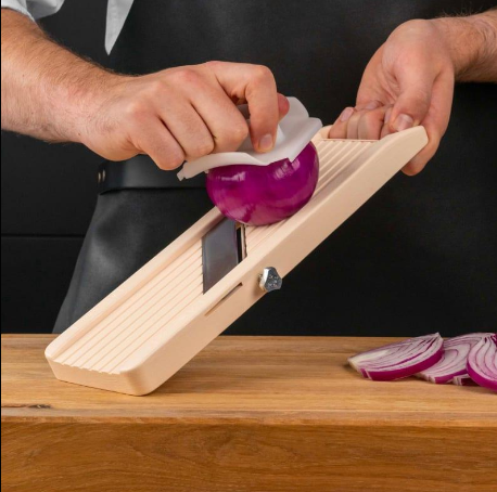 79901 - Benriner BN-1 Vegetable Slicer – Original Japanese Mandoline – 64mm Wide – Ultra Sharp Stainless Steel Blade