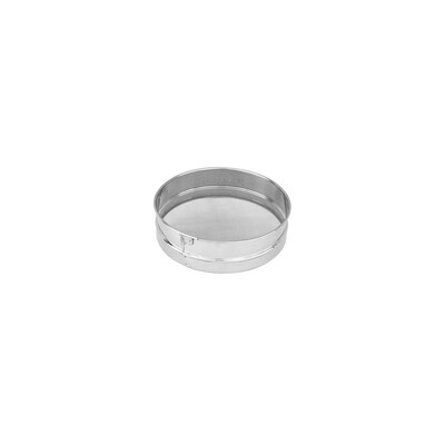 Trenton 18/8 Stainless Steel Fine Mesh Flour Sieve Collection with Rim (160mm to 400mm Sizes)