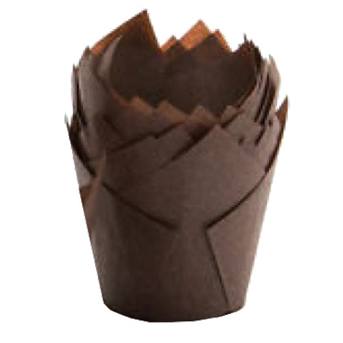 Alpen Brown Tulip Muffin Wraps 90/50x60mm - Pack of 250
