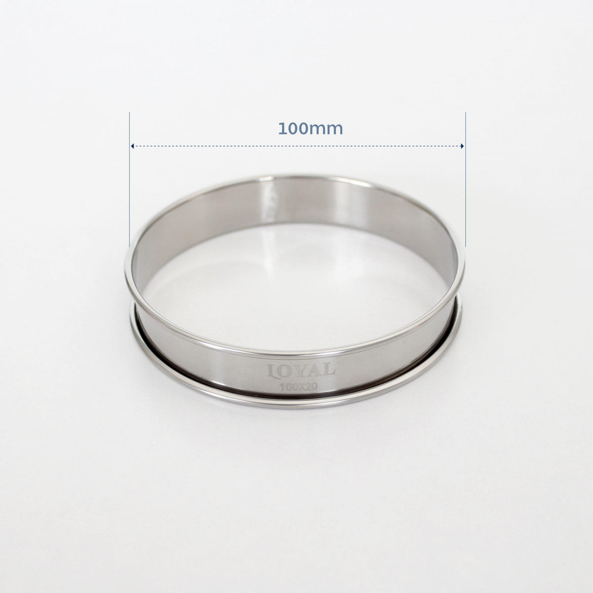 Crumpet Ring Stainless Steel (100mm)