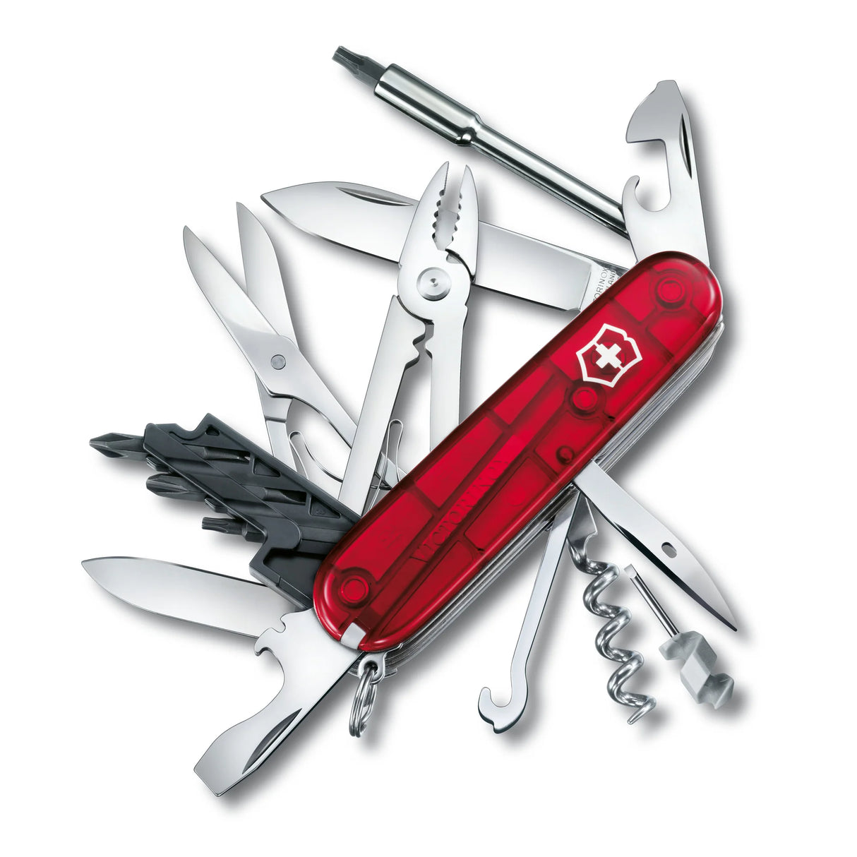 Cybertool M, Red Translucent
