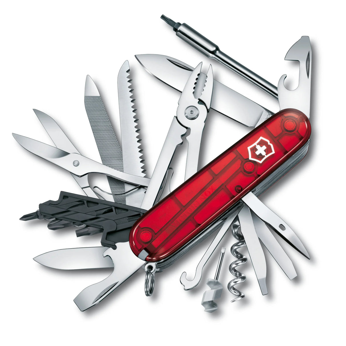 Cybertool L, Red Translucent