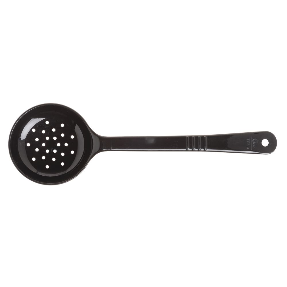 Carlisle 399103 | Measure Miser® Perforated Long Handle 180ml | Black | Case of 12