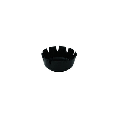 Commercial Stainless Steel & Black Bakelite Ashtray Collection (Standard, Double-Well & Windproof - 100mm to 170mm)