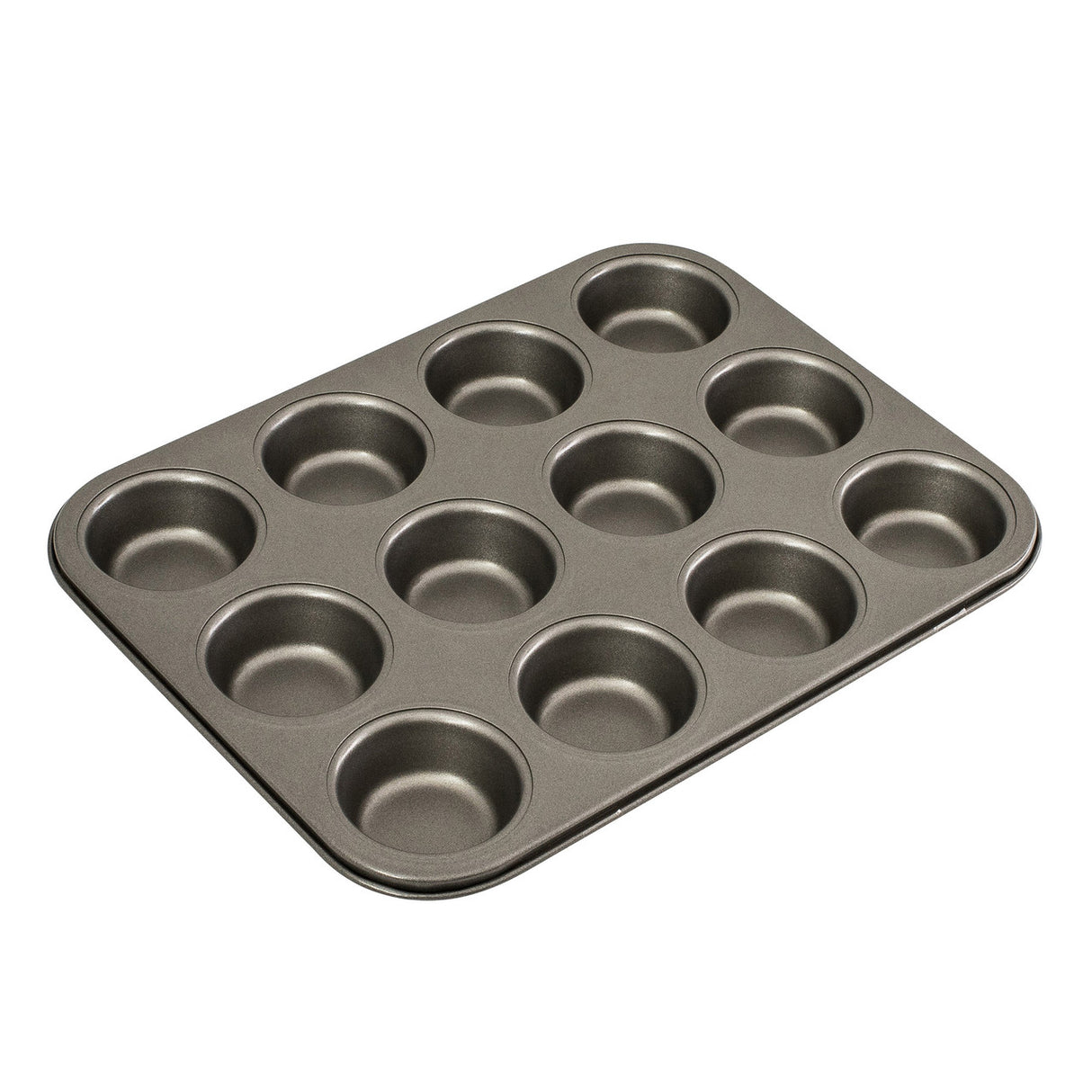 12 Cup Muffin/Cupcake Pan, 35 x 27cm / 7 x 2.5cm - Non Stick
