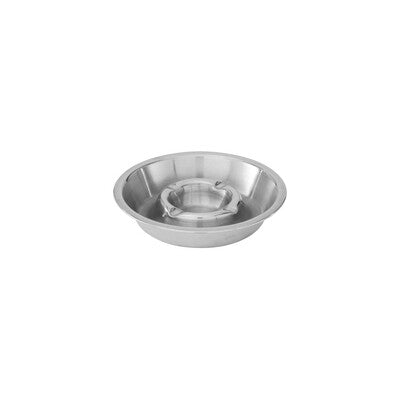 Commercial Stainless Steel & Black Bakelite Ashtray Collection (Standard, Double-Well & Windproof - 100mm to 170mm)