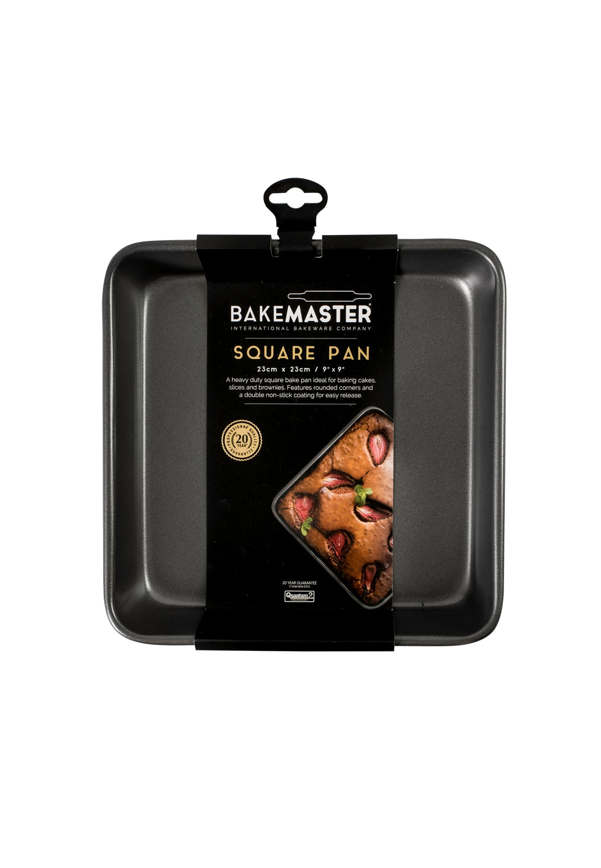 Square Bake Pan, 23 x 23 x 4.5cm - Non Stick - 40059 (3)