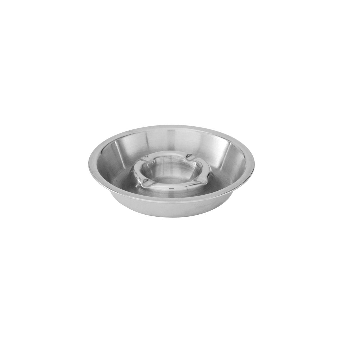 Ashtray-S/S | Double Well | 160Mm