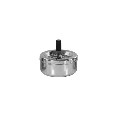 Trenton Stainless Steel Windproof Ashtray Set (100mm & 110mm Sizes)