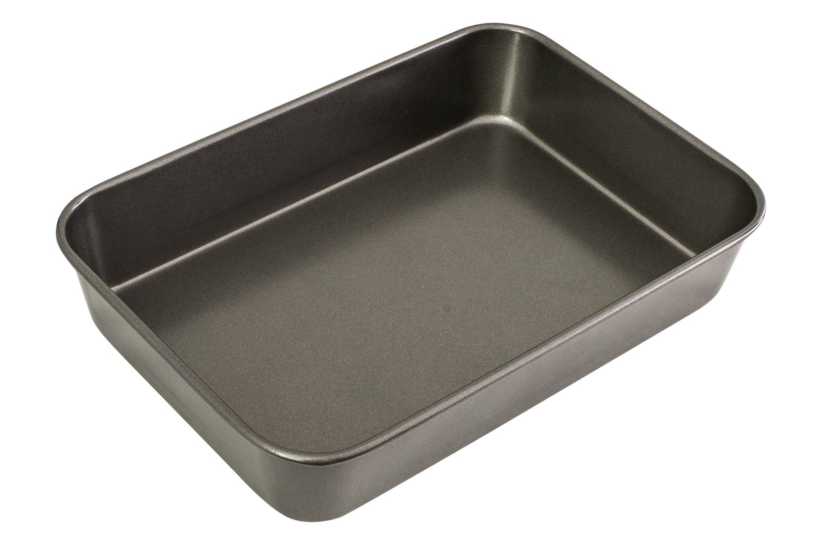 Bakemaster Large Deep Roasting Pan, 39 x 28 x 7cm - Non Stick