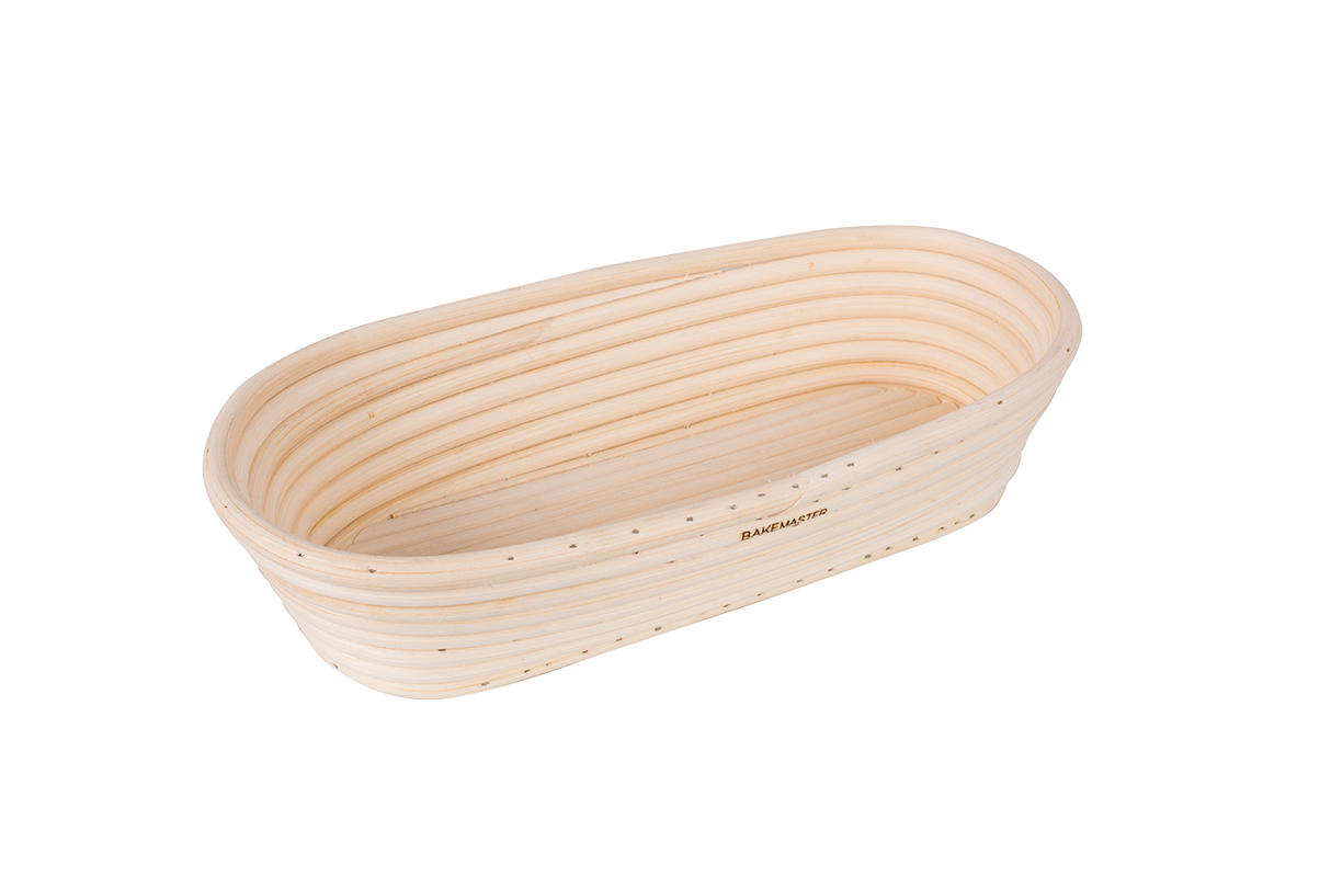 Oval Proving Basket, 27 x 13 x 6.5cm - Rattan - 40516 (2)
