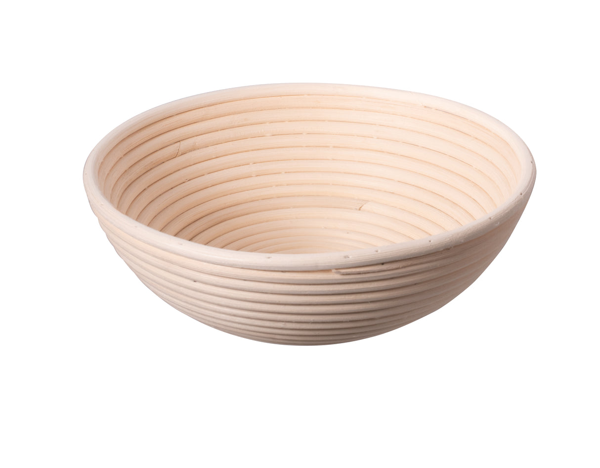 Round Proving Basket, 25 x 8.5cm - Rattan - 40522