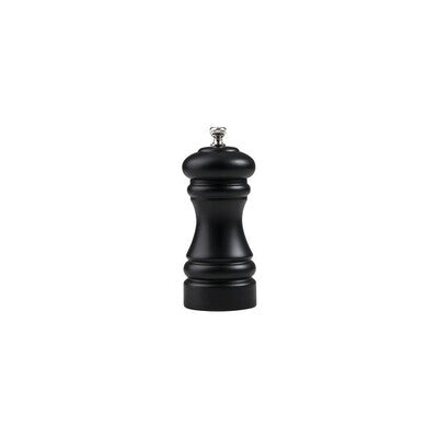 Moda Classic Wooden Salt & Pepper Grinder Collection (Black, Natural & Dark Wood - 75mm to 300mm Sizes)