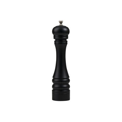 Moda Classic Wooden Salt & Pepper Grinder Collection (Black, Natural & Dark Wood - 75mm to 300mm Sizes)
