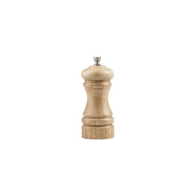 Moda Classic Wooden Salt & Pepper Grinder Collection (Black, Natural & Dark Wood - 75mm to 300mm Sizes)