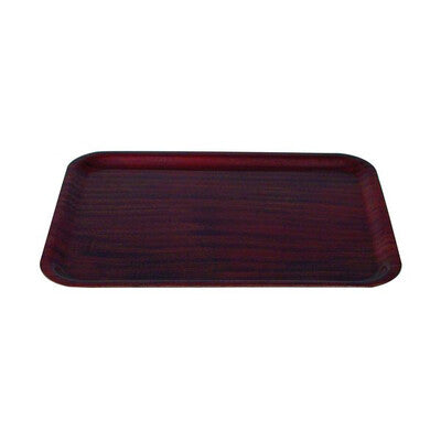 Trenton Rectangular Wooden Serving Tray Collection (Mahogany & Birch Finishes / 430mm to 600mm Sizes)