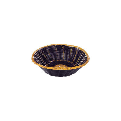 Trenton Commercial Tabletop Bread Basket Collection (Polypropylene & Chrome / Various Sizes & Colors)