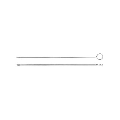 Trenton Commercial BBQ Skewer Collection (Stainless Steel & Bamboo / Round & Flat / 150mm to 400mm)