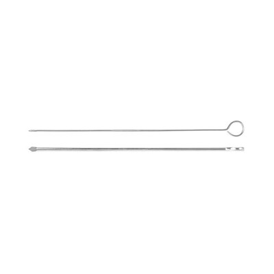 Trenton Commercial BBQ Skewer Collection (Stainless Steel & Bamboo / Round & Flat / 150mm to 400mm)