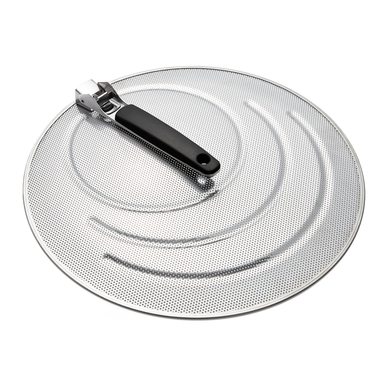 Splatter Screen with Folding Handle