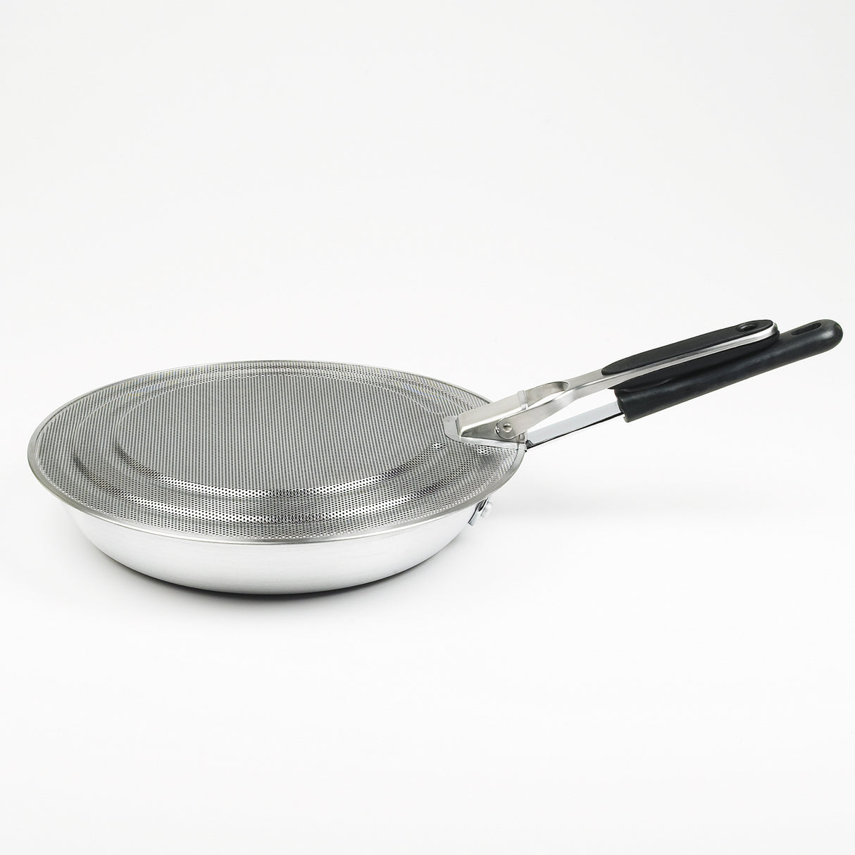 Splatter Screen with Folding Handle