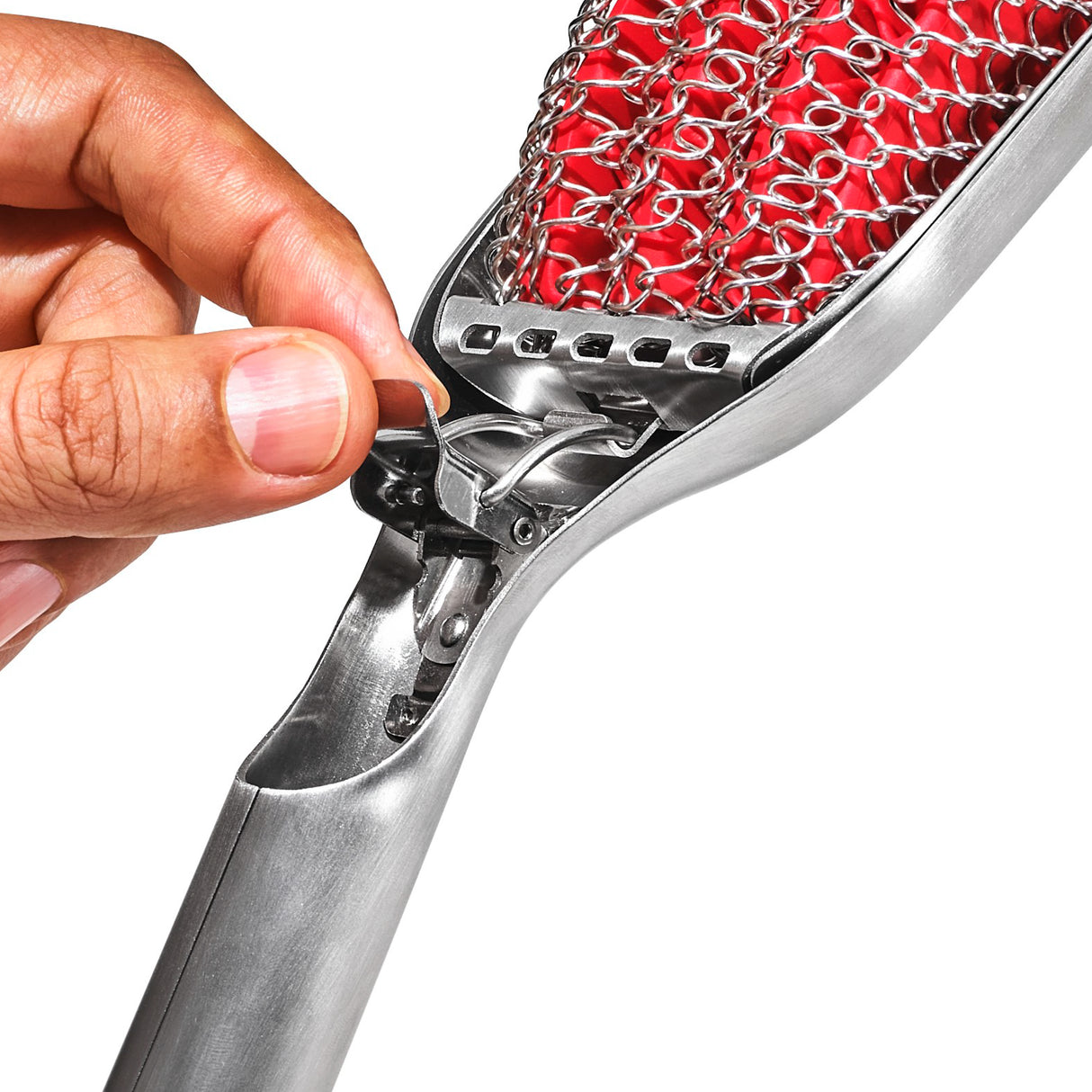 Hot Clean Grill Brush with Replacement Head