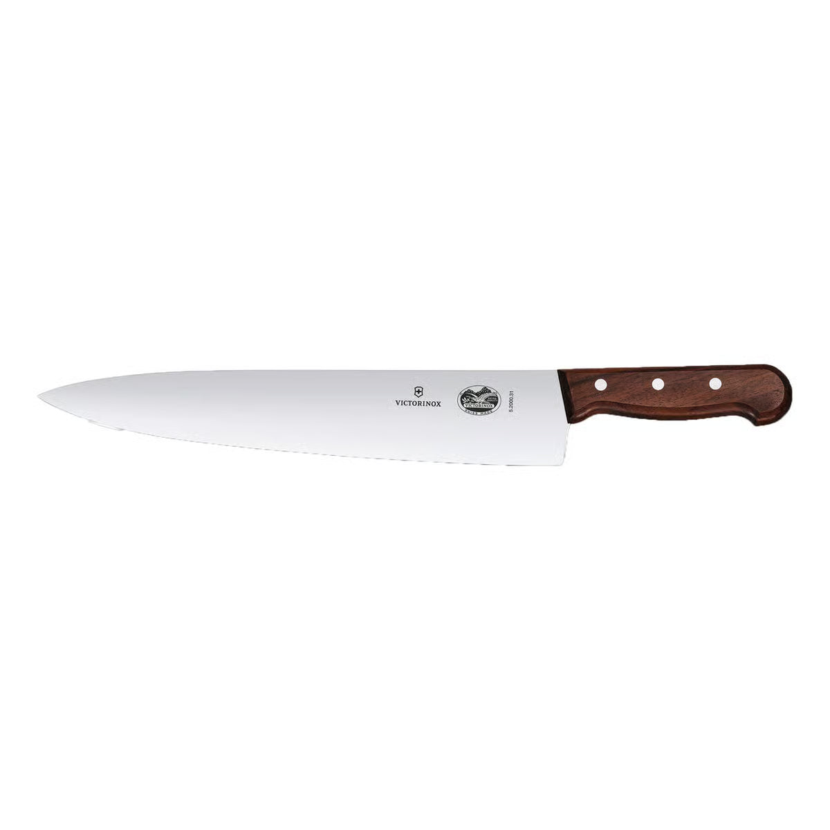 Cooks-Carving Knife, Straight Edge 31cm - Wood