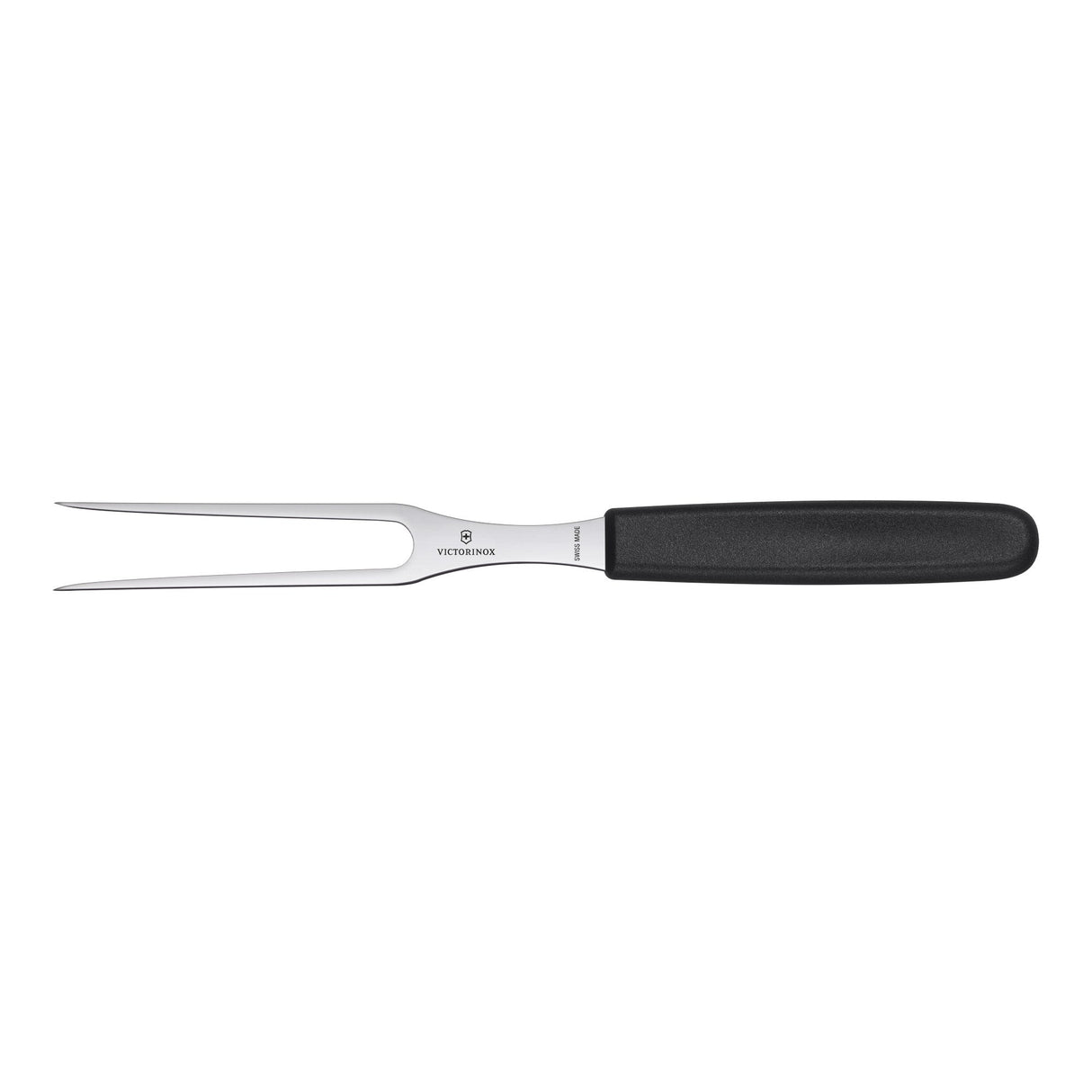 Victorinox Carving Fork, Flat Tines 15cm - Black