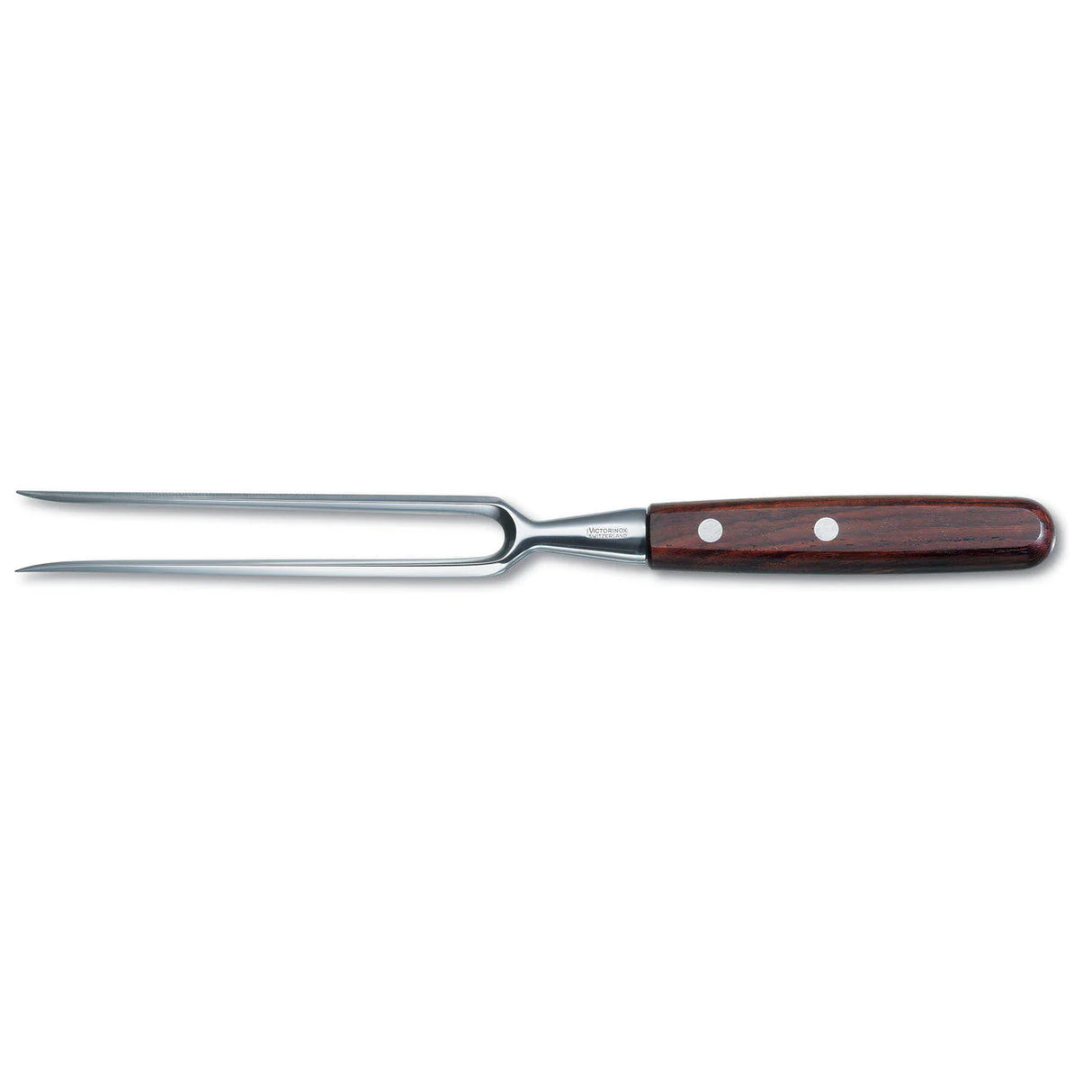 Carving Fork, Forged Tines, 18cm - Wood