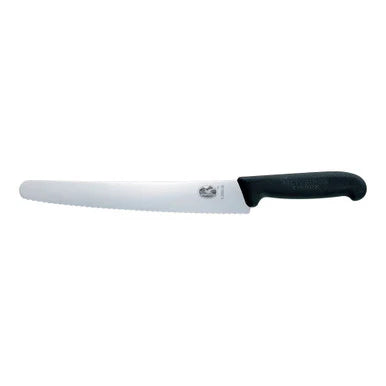 Pastry Knife, Wavy Edge 26cm - Black