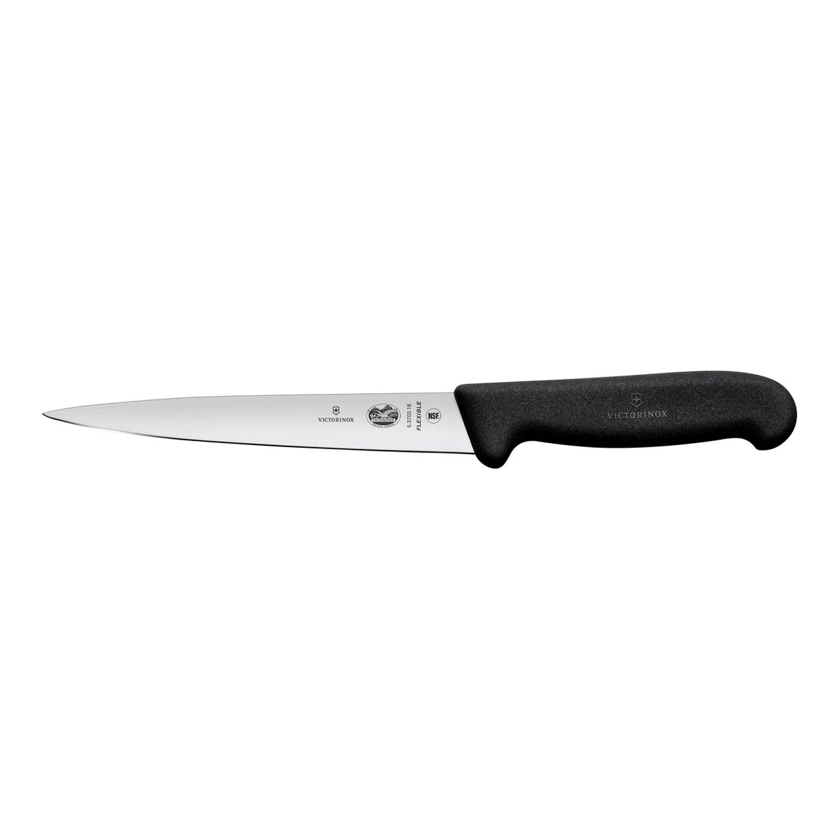 Filleting Knife, Flexible 16cm - Black