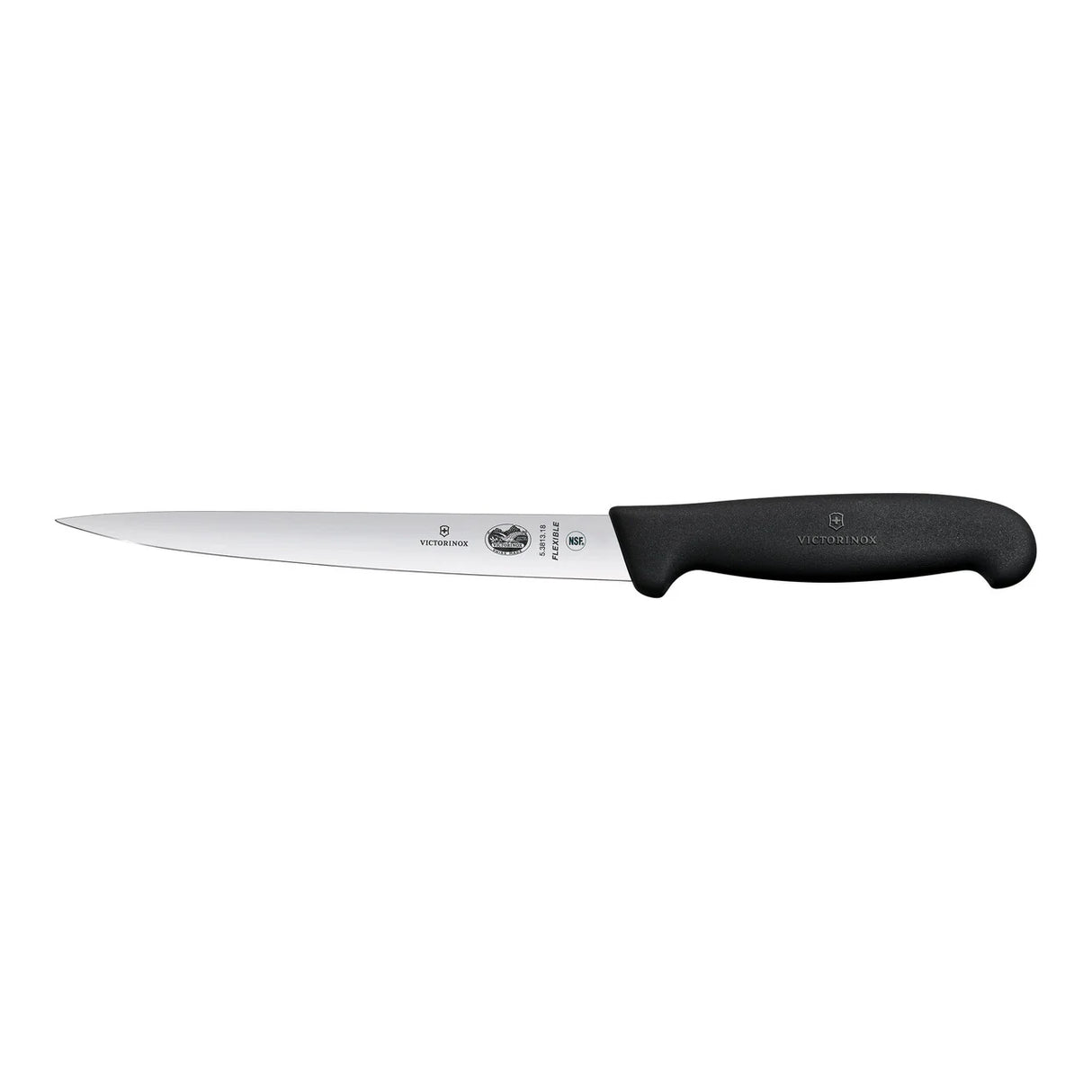 Filleting Knife, Extra Flex 18cm - Black