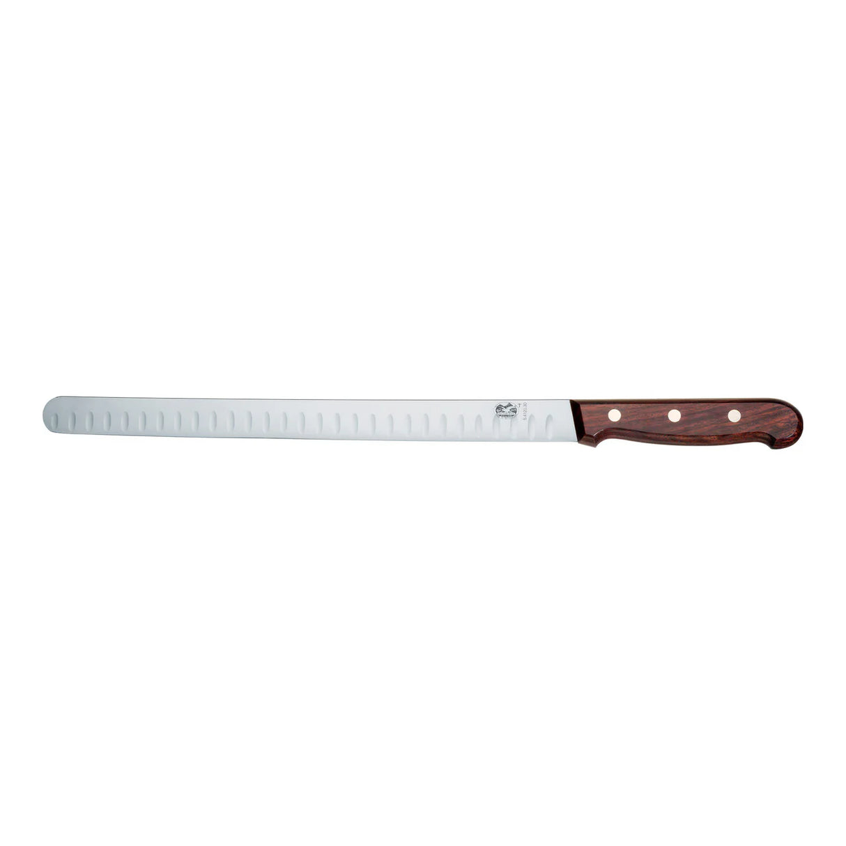 Salmon Knife, Fluted Edge 30cm - Wood