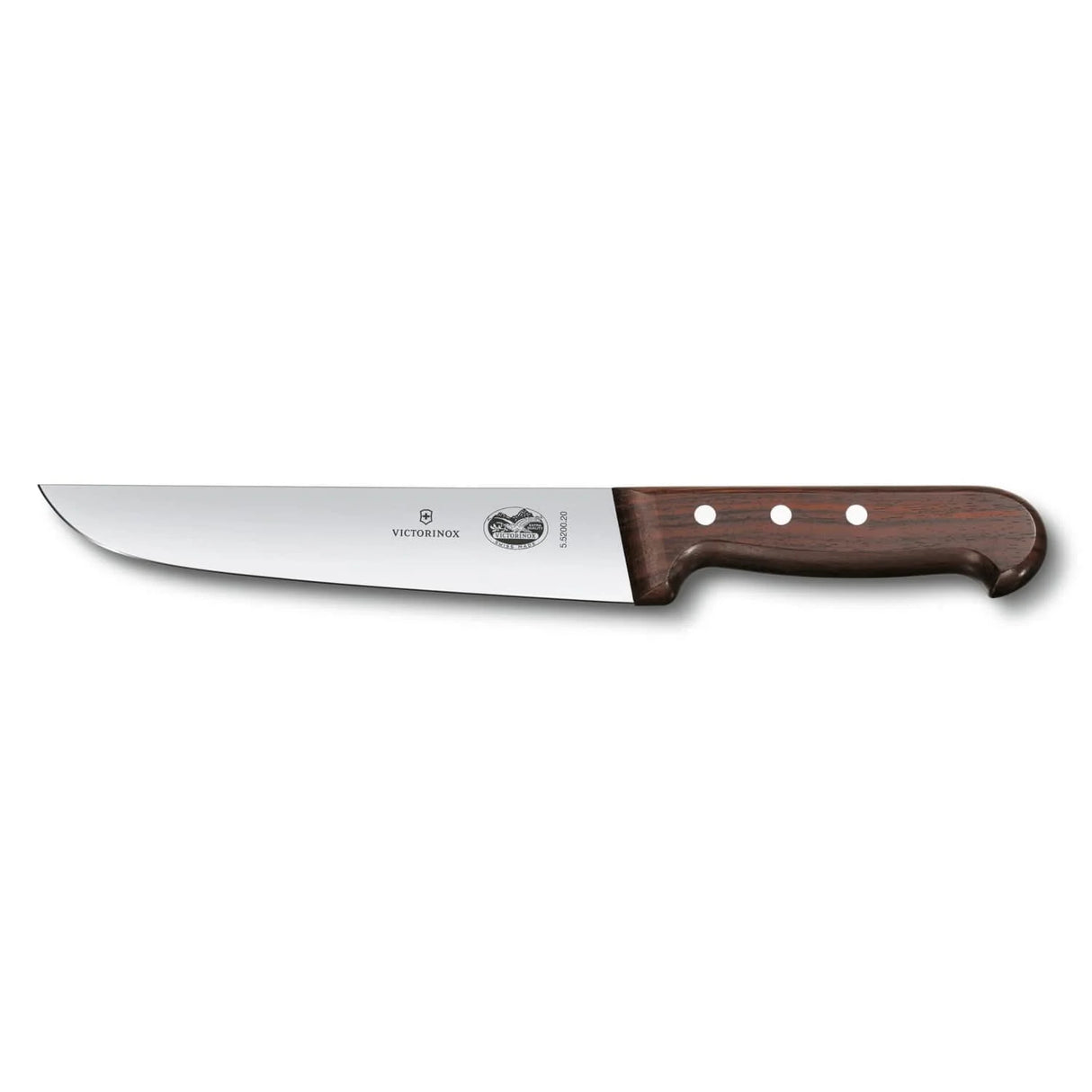 Butchers Knife, Straight Edge 23cm - Wood