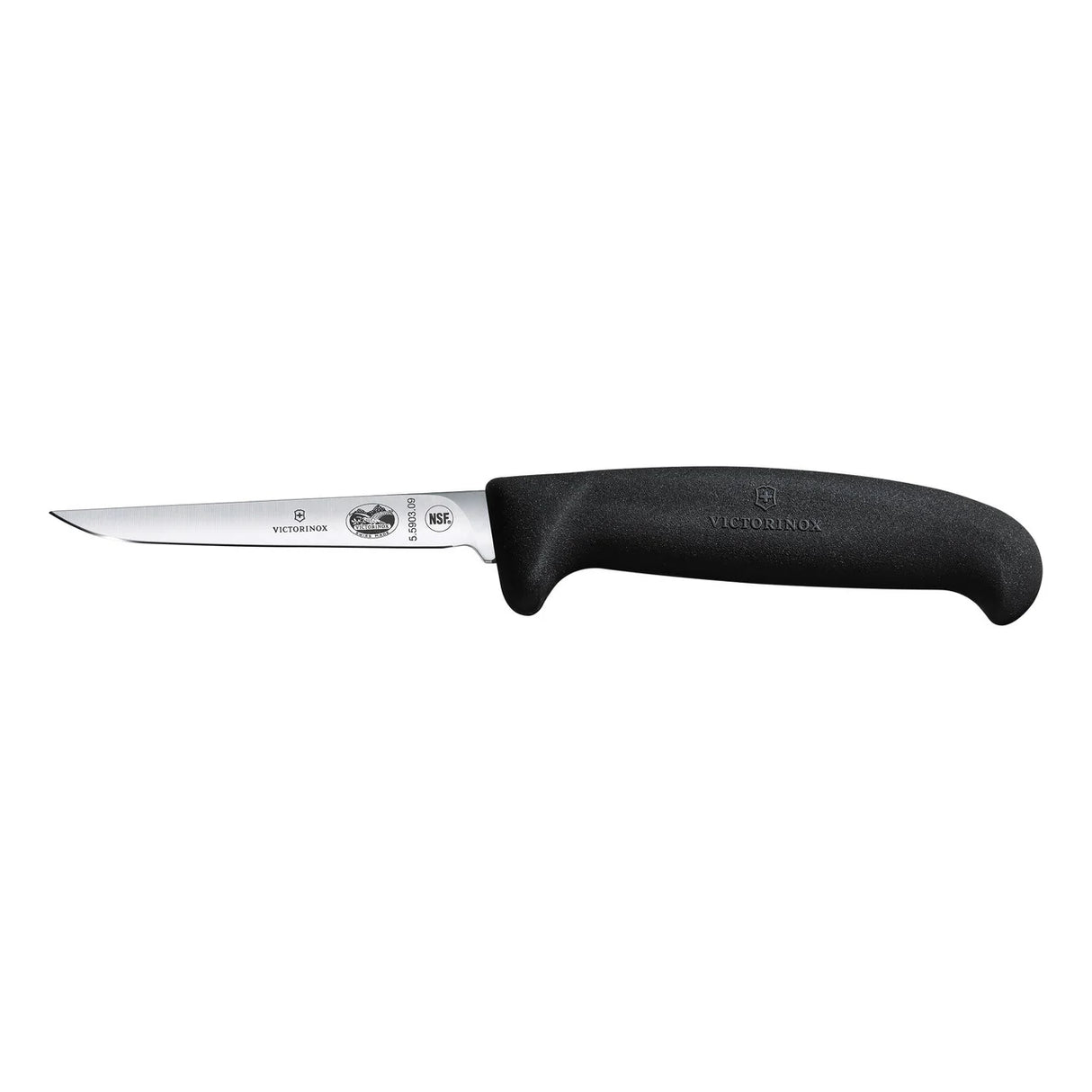 Poultry Knife, Small Handle Extra Narrow 9cm - Black