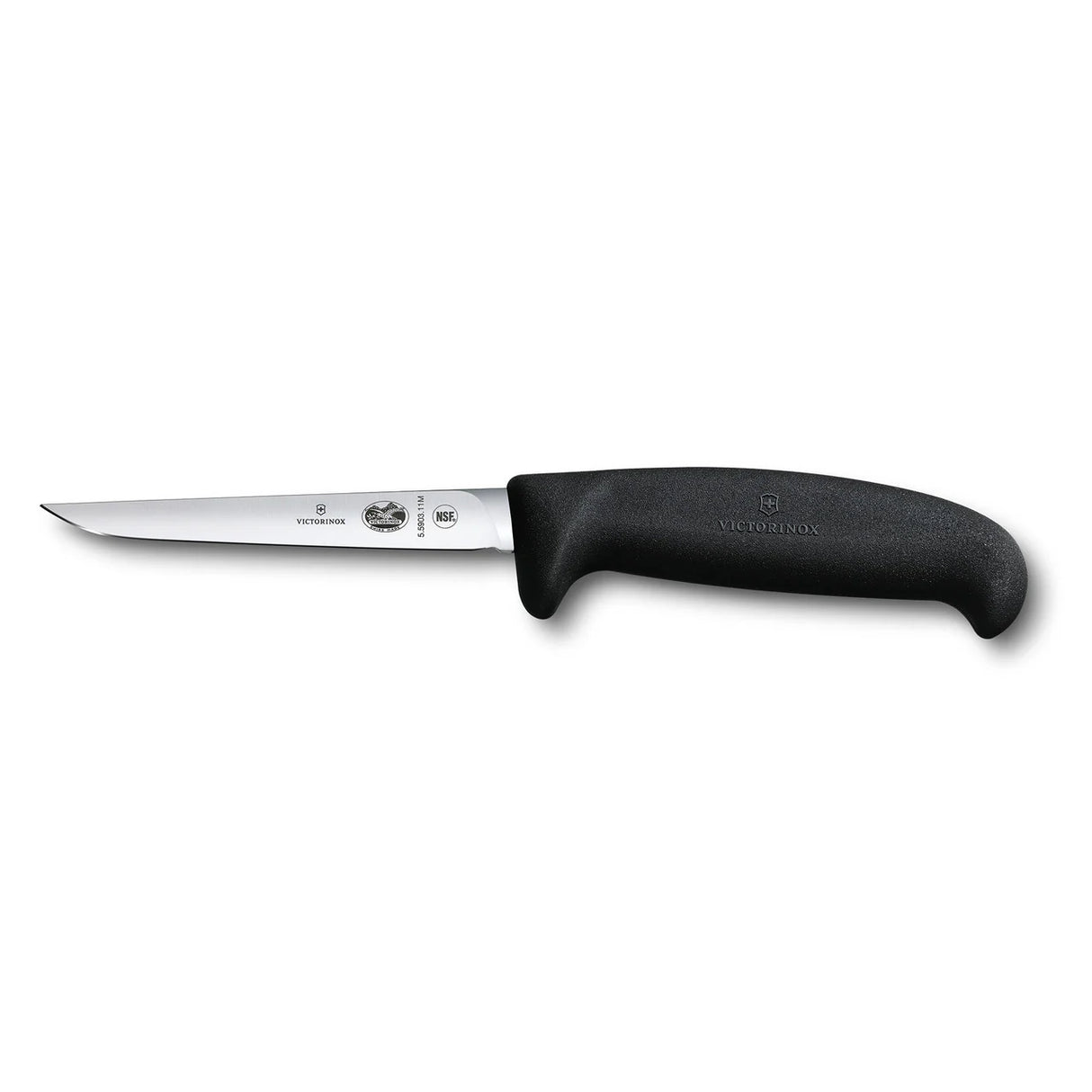 Poultry Knife, Medium Handle Extra Narrow 11cm - Black