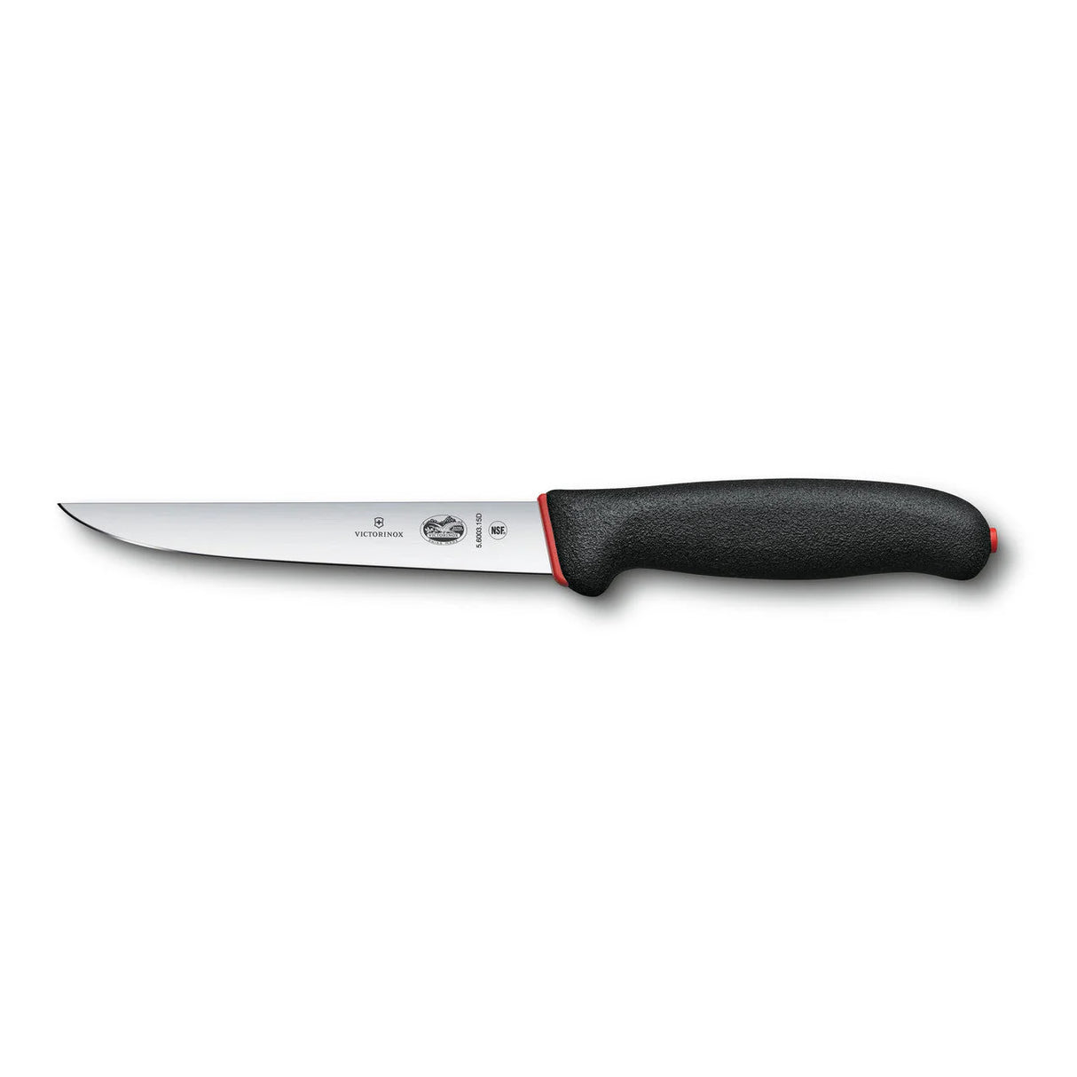 Boning Knife, Straight Wide Blade,Dual Grip 15cm
