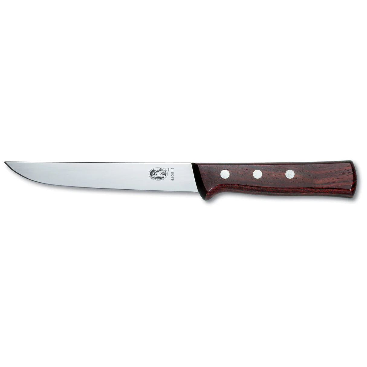 Boning Knife American Handle, Wide Straight 15cm - Wood