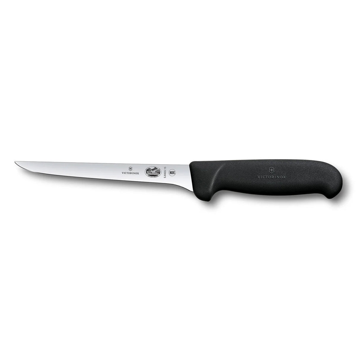 Boning Knife, Extra Narrow Flexible 15cm - Black