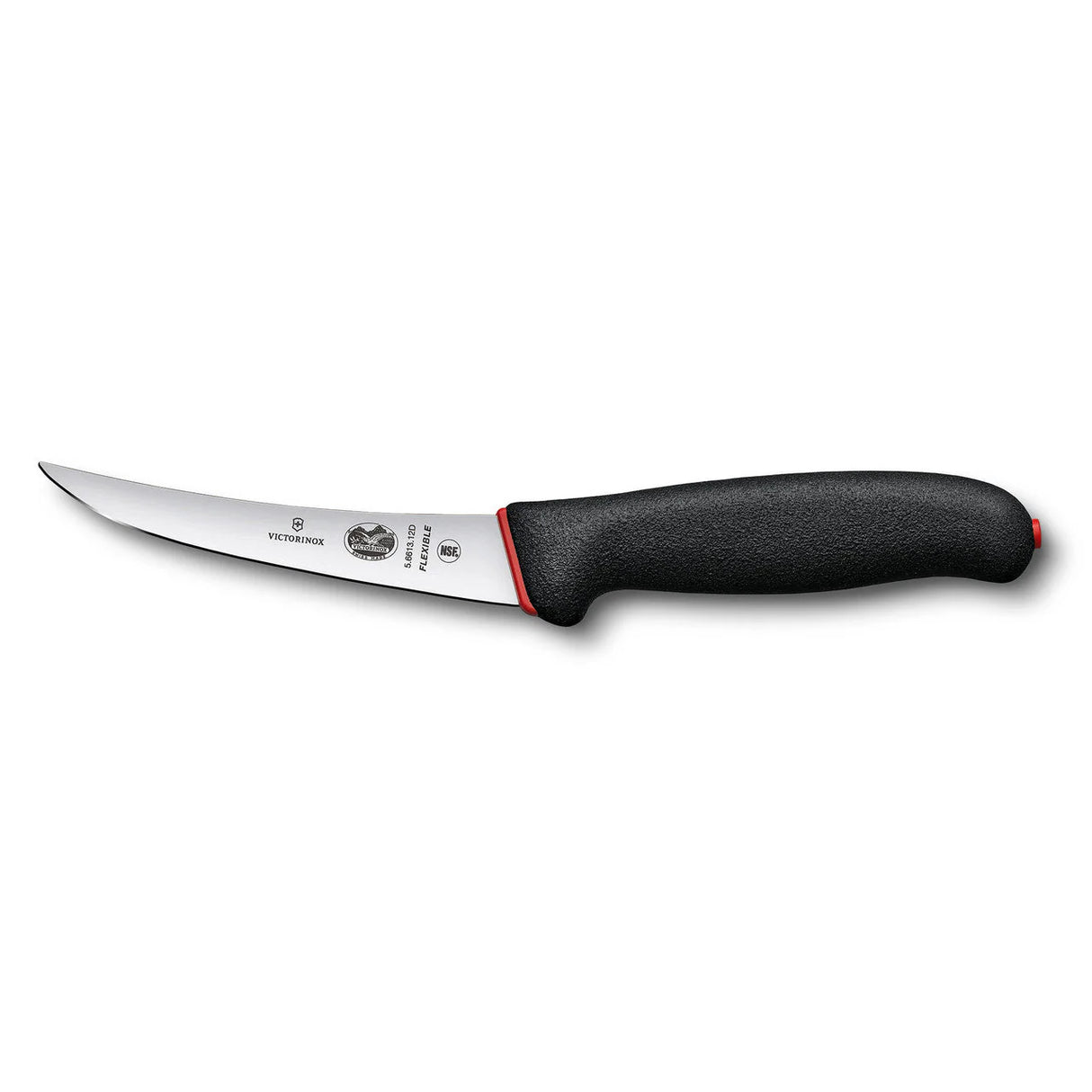 Boning Knife, Curved Flexible Narrow Blade 12cm - Dual Grip