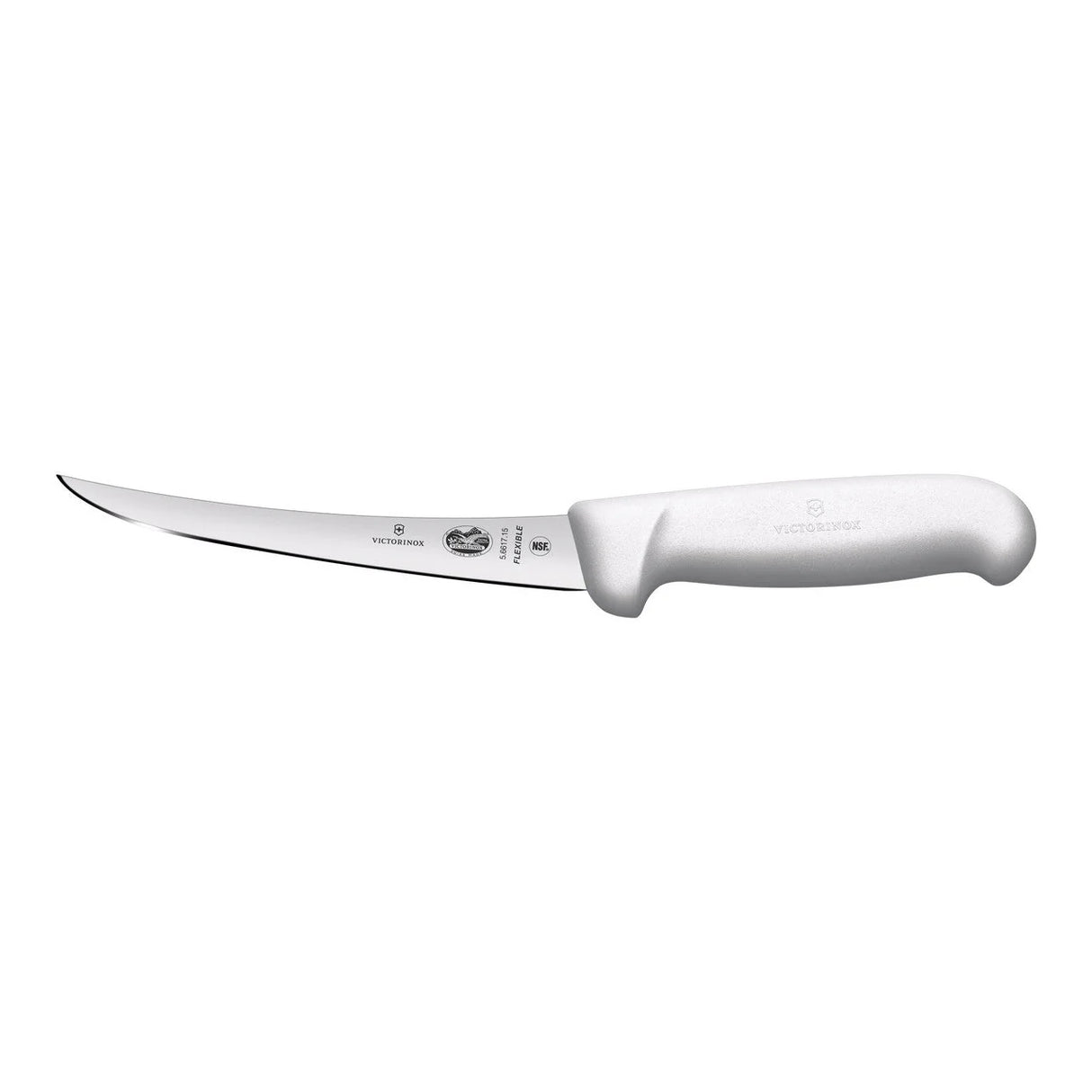 Boning Knife, Curved Flexible Narrow 15cm - White
