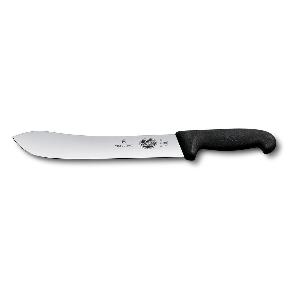 Butchers Knife, Wide Tip 18cm - Black