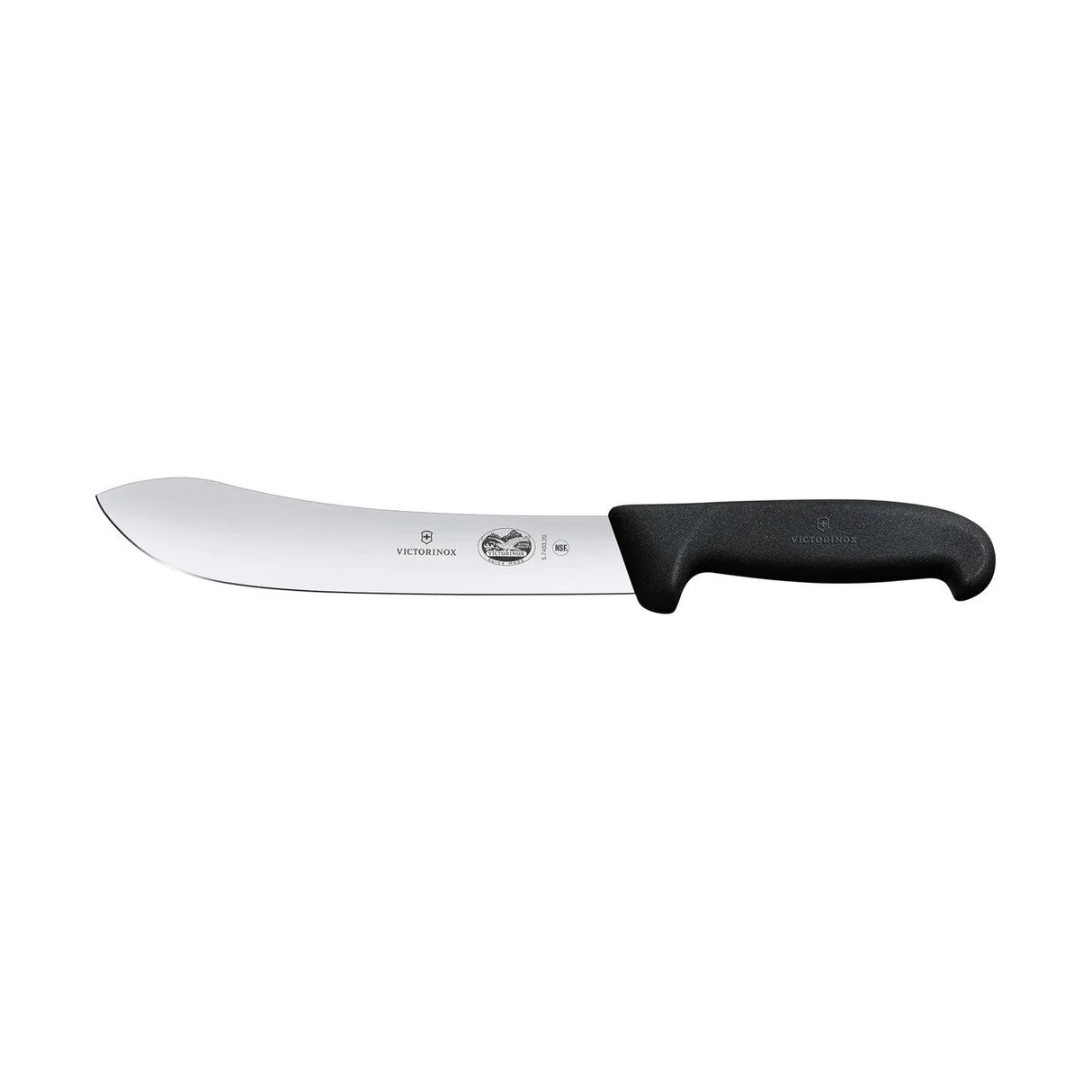 Butchers Knife, Wide Tip 20cm - Black