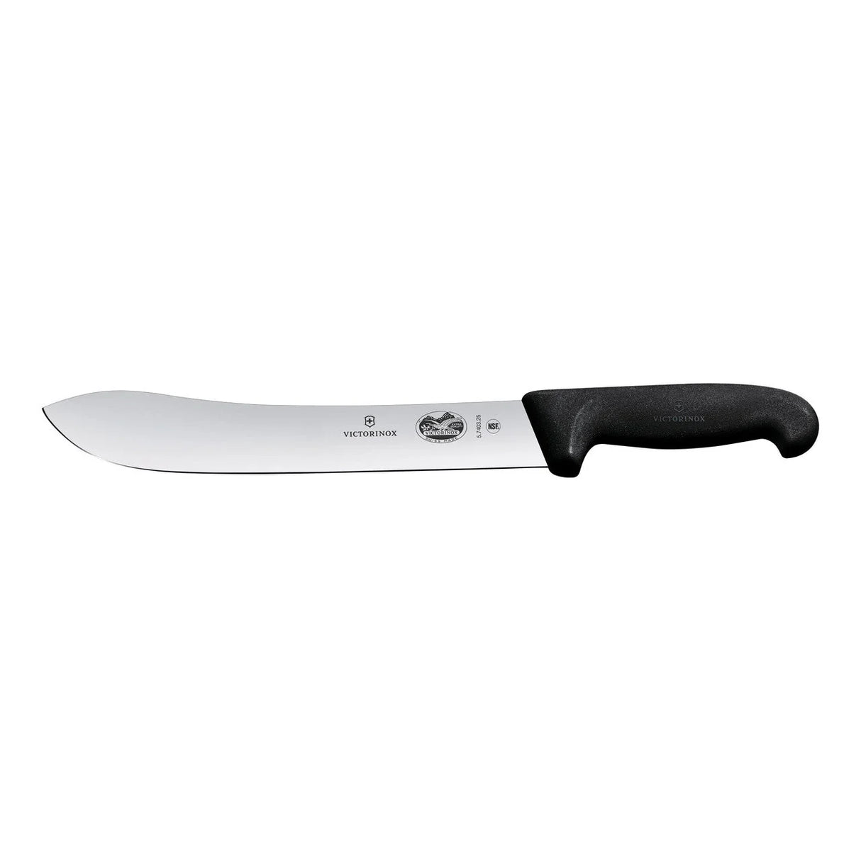 Butchers Knife, Wide Tip 31cm - Black